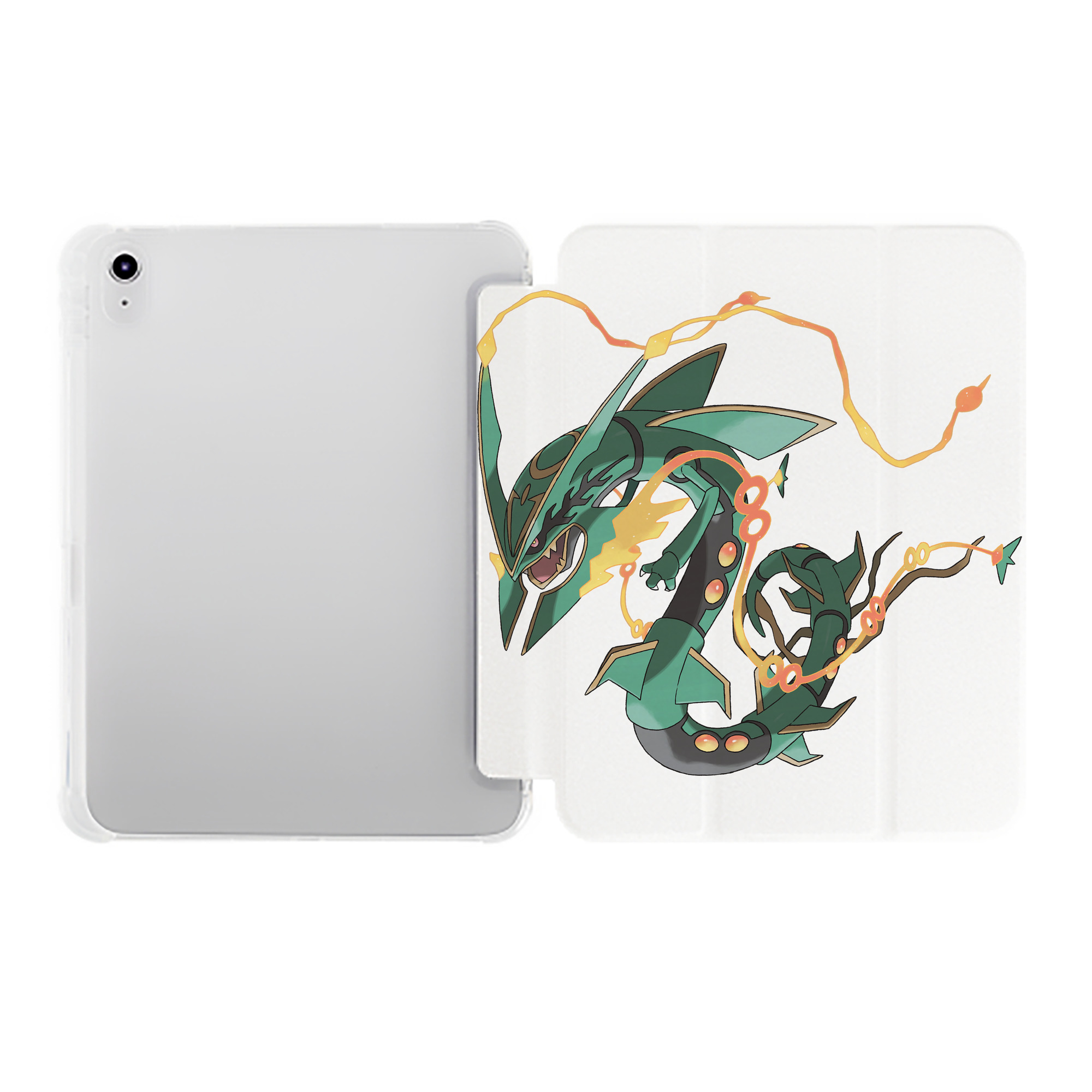 （画像用） ポケットモンスター Pokémon IPad ケース ペン収納付き 三つ折りスタンド PUレザー×シリコン 対応機種9.5/10.5/10.9インチ
